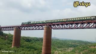 scene of railway bridge crossing # Nandna bridge # Railway Bridge #foryou