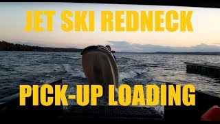 Superjet Jet Ski Redneck pickup loading