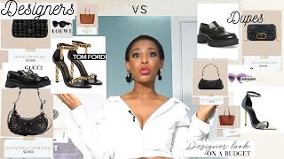 DESIGNER VS DUPES SHOULD YOU SPLURGE OR SAVE! CHANEL TOM FORM, GUCCI, LOEWE + MORE