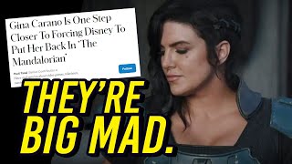 Gina Carano's Win Against Disney is Making Media BIG MAD!