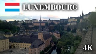 Luxembourg City Travel Highlights [4K]