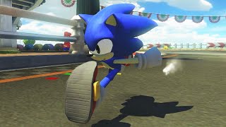 SONIC THE HEDGEHOG in Mario Kart 8 Deluxe!