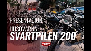 Presentación - Husqvarna Svartpilen 200