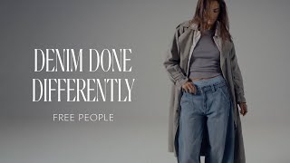 We The Free By Free People: Denim Done Differently