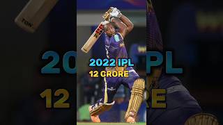 ANDRE RUSSELL IPL SALARY 💜 #ipl #shortvideo #iplsalary #viral #shorts #sports #kkr #andrerussell