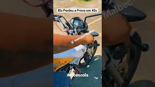 Reprovada na Prova de moto da Autoescola #autoescola #car #bike #automobile