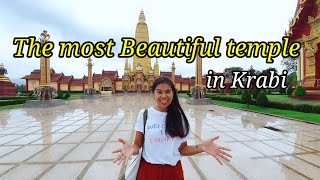 Bang thong temple . One of the most beautiful temple in Krabi , Thailand