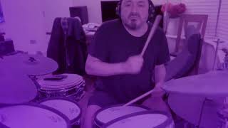 Franco Colasuonno - Under Current -Tower Of Power -  Vintage Funk Drums Practice Session