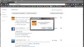 Como desinstalar extensiones de Google Chrome