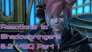 FFXIV 5.2 Reactions Part One: We Love One Catboy