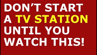 How to Start a TV Station Business | Free TV Station Business Plan Template Included