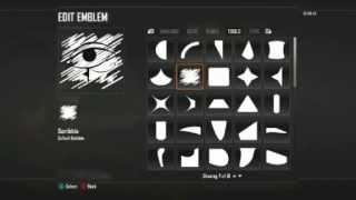 Black ops 2 emblem - eye of Horus  tutorial