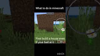 WHAT TO DO IN MINECRAFT [[pt-1]]