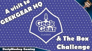 GeekGear Box Challenge at Geekgear HQ!