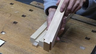 cutting sliding dovetail with my multi jig,and perfect joinery tip,