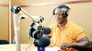 LSSN Communications Officer Henry sumo speaks to Grandcess Radio