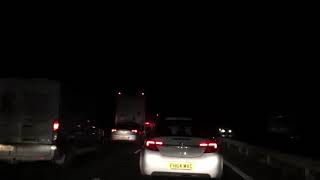 4x drive in dark #greatbritain #roads #travel #uk #drive #england #dark #driving #spedup #highways