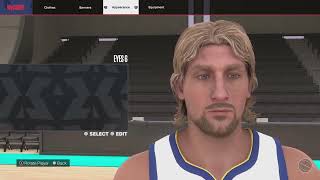 Dirk Nowitzki face creation on NBA2K24 Next Gen