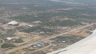 Flying Near Fort Worth Dallas Flight ASMR