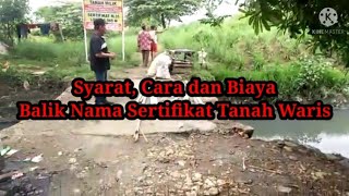 SYARAT DAN CARA BALIK NAMA TANAH WARISAN - PROSES SERTIFIKAT TANAH WARISAN @warnabangsa8931