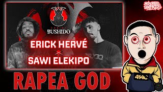 🤯RAP BARS ERICK HERVÉ🇪🇸 VS SAWI ELEKIPO🇪🇸/ REACCIÓN  A CODIGO BUSHIDO// RAP CLASES DE HISTORY😵