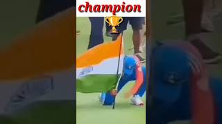 Rohit_Sharma_Planted_Indian_Flag_in_Ground_after_Won_Final___IND_vs_SA_Final_Match #love #music