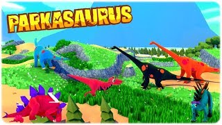 Parkasaurus - CRIANDO UM PARQUE DE DINOSSAUROS! 🐉 #1