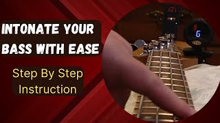 How To Intonate Your Bass Guitar Easily