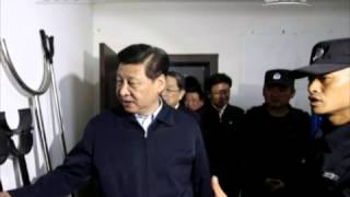 President Xi visits border soldiers at Xinjiang base