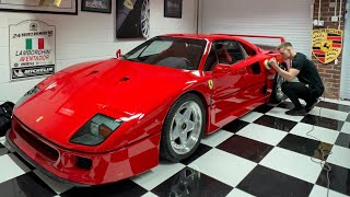 Ferrari F40 Detailing & Ceramic Coating