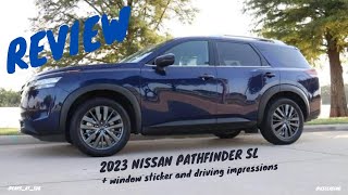 2023 NISSAN PATHFINDER SL REVIEW -- BEST ALL-NEW REDESIGN ON PATHFINDER SO FAR !?