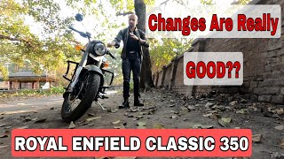 Royal Enfield Classic 350 DETAILED WALKAROUND | EXISTING CHANGES