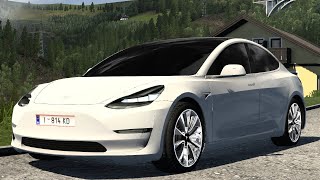 2021 Tesla Model 3 Performance | Euro Truck Simulator 2 | Game Play