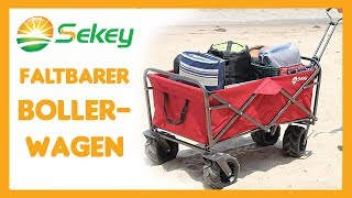 Faltbarer Bollerwagen