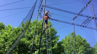 Structure Trapèze Volant Galaprini 2018 (13) : Passage double salto.