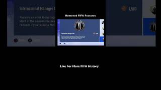 Removed FIFA Features  #fc24 #fifa #football #soccer #euro2024 #gaming #game