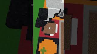 Minecraft Pixel Art (YingYang)  #shorts