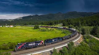 [4K] Montana Rail Link Trains Summer 2022! Part 5 The Finale!