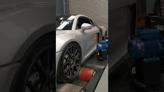 AUDI R8 DYNO - FULL VID ON CHANNEL! #short #audir8 #dynorun #agtperformanceuk #tuning uppbeat.oi