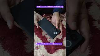 UNBOXING & First Look - IQOO Z7 Pro Back Cover #unboxingvideo #iqooz7pro #iqoopro #ytshorts