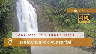 [4K Walk] 🇹🇭 Haew Narok Waterfall, Nakhon Nayok province