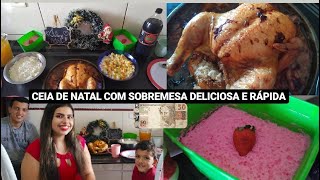 CEIA DE NATAL COM SOBREMESA DELICIOSA! GASTANDO POUCO😱