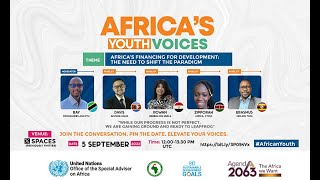 Africa's Youth Voices during the SDG Summit - Part 1 of 4