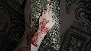 very simple \easy mehndi design #backhandmehndi#henna#mehndi#youtubeshorts#shorts#short#viral#reels