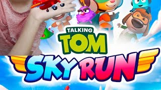 TALKING TOM SKY RUN ! ПЕРВЫЙ РАЗ ИГРАЮ 🛩️ ✈️