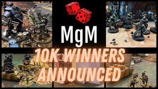 10K Subscriber Giveaway Winners Announced!