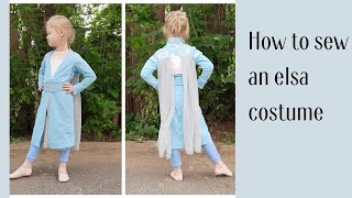 Elsa dress up pattern elsa costume for kids Elsa dress frozen dress pattern Princess dresses pattern