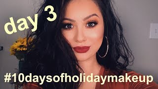 DAY #3 OF 10 DAYS OF HOLIDAY MAKEUP | TANIAXO