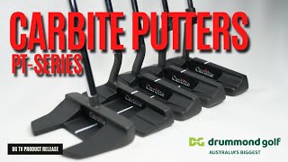 Carbite Putters - PT Series. Arriving Now at Drummond Golf.