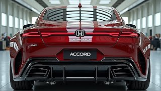 2025 Honda Accord - мощность, эффективность и комфорт вместе взятые!